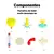 Brinquedos de Banheiro para Encanamento Infantil para o Desenvolvimento Cognitiv - BABY CLOSET