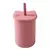 Copo de Treinamento Gatinho de Silicone com Canudo para Crianças, 200 ml - loja online