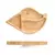 Imagem do Conjunto De Alimentação Placa De Bambu Para Alimentação de Bebês, Silicone, Garfo, Colher, BPA