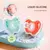 2 Pçs-Chupeta Neopan Silicone Convencioanl Tam 1 - Azul Laranja Rosa - BABY CLOSET
