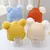 Gorro De Malha Monocromática Com Pom Pom Para Crianças - comprar online