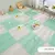 16 pçs espuma bebê jogar esteira quebra-cabeça crianças bloqueio exercício 30x30x1cm