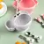 Prato Koala De Silicone Com Talheres E Sucção Para Treinamento Auto-Alimentar - BABY CLOSET