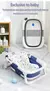Banheira Dobrável com Almofada Real-time Temperatura Silicone do Bebê - loja online