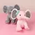 Elefante Rosa ou Cinza Recheado Brinquedos De Pelúcia - 25 cm - BABY CLOSET