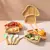 Conjunto De Alimentação Placa De Bambu Para Alimentação de Bebês, Silicone, Garfo, Colher, BPA - comprar online