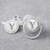 Chupeta Personalizada Inicial letra+ Clipe Premium Grátis + Tampa-(Transparent - BABY CLOSET