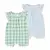 2 Peças/lote Bodysuit Verão Em Algodão Roupas Menino E Menina Bebê 0-12m - comprar online