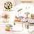 Brinquedo de Madeira Montessori Café Bule Utensílio de Cozinha | 1 a 3 anos na internet