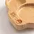Conjunto De Alimentação Placa De Bambu Para Alimentação de Bebês, Silicone, Garfo, Colher, BPA - loja online