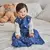 Imagem do Star Sky Cartoon Print saco de dormir bebê, saco de dormir