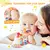 Brinquedo Montessori de Dentição para Bebês, Bola Sensorial?0-18 meses