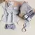 Conjunto De 6 Peças Para Bebês, babadores, Acessórios