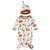 Imagem do Saco de dormir de algodão para recém-nascidos Bebê Swaddle, 2 Pçs