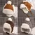 Gorro de couro artificial de pelúcia grossa infantil na internet