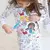 Conjunto De Pijama Colorido De Duas Peças Para Crianças, 2-4 anos - BABY CLOSET