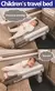 Colchão De Ar De Cama Infláveis Para Bebês Crianças Dobrável - BABY CLOSET