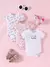3 Peças/lote Bodysuit Para Bebê Recém-Nascido Manga Curta Melancia - comprar online