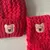 Gorro e Cachecol em Lã do Bebê Kit 2 Peças