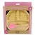 Prato Infantil de Bambu com Ventosa Rosa Turminha Alves Baby - BABY CLOSET