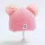 Gorro De Malha Com Pom Pom Para Crianças Bebê-1Pç - loja online