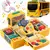 Brinquedo de ônibus montessori com som e luz, brinquedo de engenharia de volant