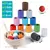 Brinquedo de Madeira Montessori Bola Arco-Íris e Jogos de Classificação Cores - comprar online