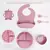 6 PCS Conjunto De Refeição Para Bebê Conjunto De Silicone na internet