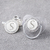 Chupeta Personalizada Inicial letra+ Clipe Premium Grátis + Tampa-(Transparent - BABY CLOSET