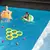 Brinquedo de Jogo de Piscina de Arremesso de Anel, Espuma Flutuante de EVA Com Bolas