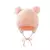 kit bebê touca + par de luvas de tricô com pompons 1 a 4 anos - loja online