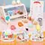 Conjunto De Brinquedo Montessori Balcão De Sorvete Para Crianças | 3 a 8 anos na internet