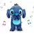 Stitch De Pelúcia Que Respira, Acalma | Magia Disney Na Zbaby Kawaii, 30 cm - BABY CLOSET