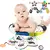 Brinquedo Montessori Sensorial Tummy Time Tapete 3D e Mordedores De Bebê, 0 a 6 -12 a 18m - comprar online