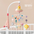 Móbile Giratório Para Berço Com Luzes E Projeção De Música Para Bebês - BABY CLOSET
