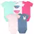 Imagem do 5 Peças/lote BodySuits Verão Dinossauro Para Bebê Manga Curta, 6-24 m