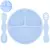 Introdução Alimentar - Kit Silicone 3 peças - BABY CLOSET