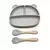 Imagem do Introdução Alimentar - Kit Silicone Urso 3 peças