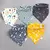 5 Peças Babadores Algodão Do Bebê Á Prova D´Água - BABY CLOSET