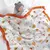SWADDLE 100% Algodão-Cobertor/Cueiro 6 Camadas - 110x110 cm - BABY CLOSET