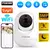 Camera Ip Wifi Giratória 1080p Estilo Babá Eletrônica Com Visão Noturna e Alerta De Movimento