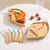Imagem do Conjunto De Alimentação Placa De Bambu Para Alimentação de Bebês, Silicone, Garfo, Colher, BPA