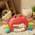 Brinquedo De Dentição Montessori Chocalho De Mão Martelo De Areia Caranguejo na internet