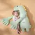 Brinquedo De Pelúcia Dinossauro Elétrico Calmante Com Controle Para Recém-Nascido - BABY CLOSET