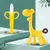 Kit Mordedor Girafa E Banana Com Case, Rosa e Amarelo - loja online