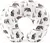 Travesseiro De Amamentação U-Shaped Impresso, Capa Removível - BABY CLOSET