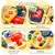 Brinquedo de ônibus montessori com som e luz, brinquedo de engenharia de volant - comprar online