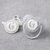 Chupeta Personalizada Inicial letra+ Clipe Premium Grátis + Tampa-(Transparent - loja online