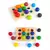 Brinquedo de Madeira Montessori Bola Arco-Íris e Jogos de Classificação Cores