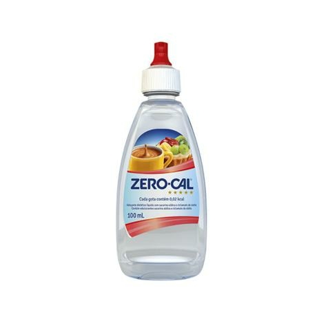 ADOÇANTE LÍQUIDO SACARINA ZERO CAL 100ML